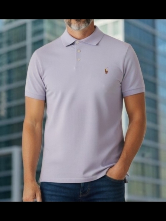 Polo Ralph Lauren Other - Polo by Ralph Lauren Men’s Lavender Short-Sleeve Polo with Embroidered Pony